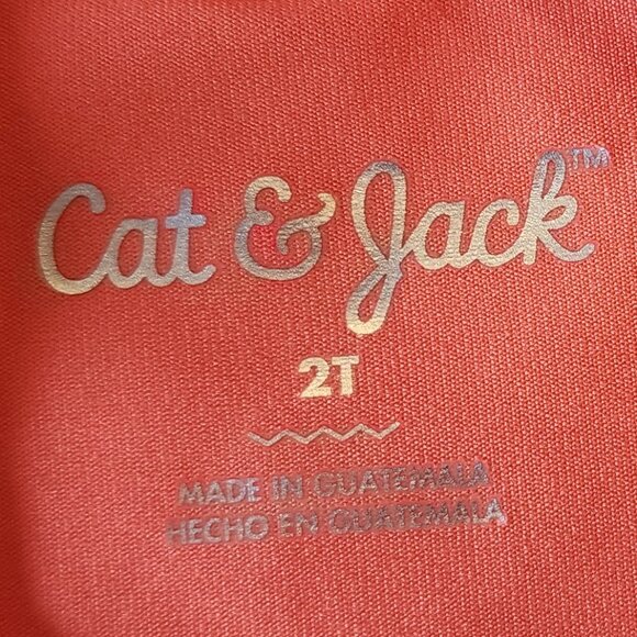 Cat & Jack Toddler Boys Sharks Print Swim Shirt/Rash Guard Size 2T NWT - Picture 5 of 5